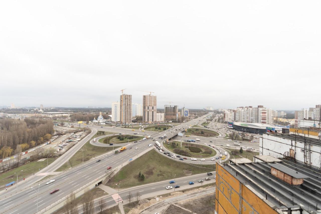 Красивая 1 Комнатная Квартира С Балконом На Теремках 252 Kiev Exterior foto